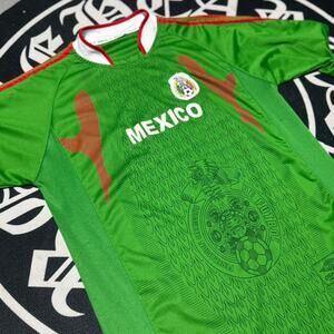 Green Mexico Home Futboll Soccer Jersey